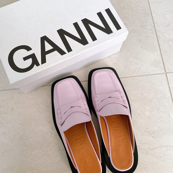 Ganni Shoes - BRAND NEW GANNI SLIDES, SIZE 38 WITH BOX